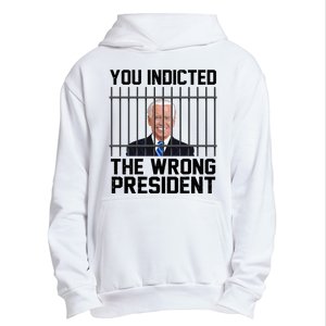 You Indicted The Wrong President Joe Biden Funny Urban Pullover Hoodie