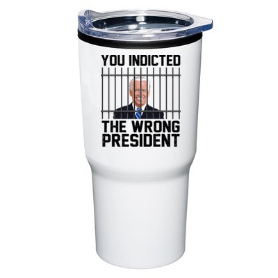 You Indicted The Wrong President Joe Biden Funny Tumbler