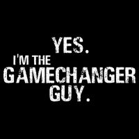 Yes I'm The Gamechanger Guy Funny Baseball Impact Tech Backpack