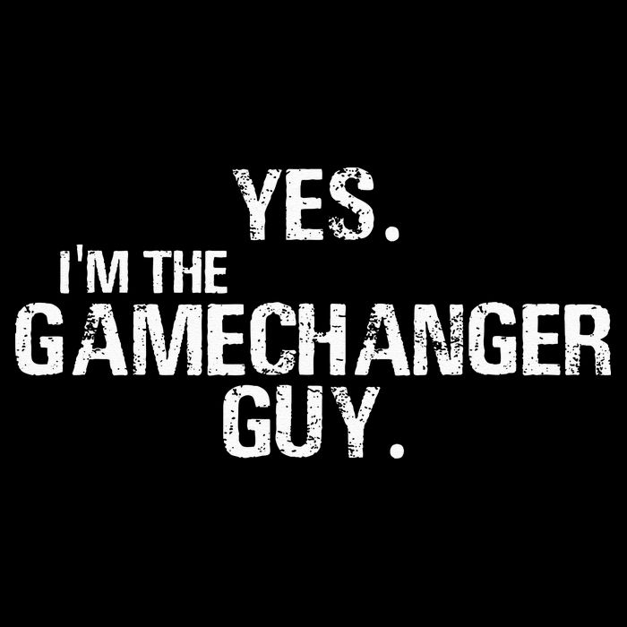 Yes I'm The Gamechanger Guy Funny Baseball Impact Tech Backpack