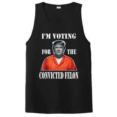 Yes Im Voting Convicted Felon 2024 PosiCharge Competitor Tank