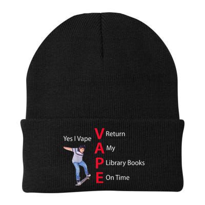Yes I Vape Return My Library Books On Time Beanie