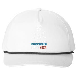 Yes IM Voting Convicted Felon 2024 Snapback Five-Panel Rope Hat