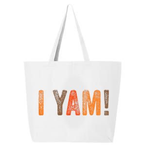 Yes I Yam My Sweet Potato For Matching Couple Thanksgiving 25L Jumbo Tote