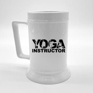 Yoga Instructor Yoga Teacher Yoga Instructors Gift Beer Stein