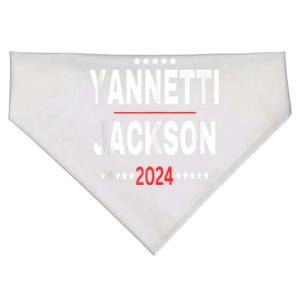 Yannetti Jackson 2024 Vote For Your Favorite Defense Team USA-Made Doggie Bandana