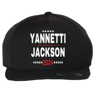 Yannetti Jackson 2024 Vote For Your Favorite Defense Team Wool Snapback Cap