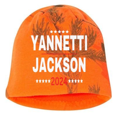 Yannetti Jackson 2024 Vote For Your Favorite Defense Team Kati - Camo Knit Beanie