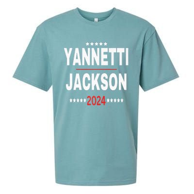 Yannetti Jackson 2024 Vote For Your Favorite Defense Team Sueded Cloud Jersey T-Shirt