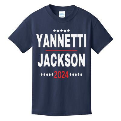 Yannetti Jackson 2024 Vote For Your Favorite Defense Team! Premium Kids T-Shirt