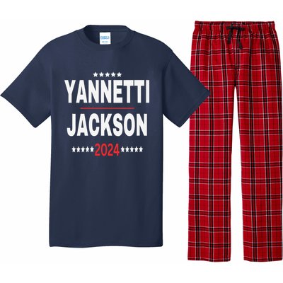 Yannetti Jackson 2024 Vote For Your Favorite Defense Team! Pajama Set