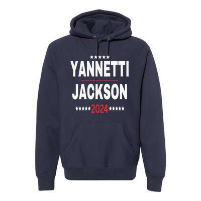 Yannetti Jackson 2024 Vote For Your Favorite Defense Team! Premium Hoodie