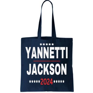 Yannetti Jackson 2024 Vote For Your Favorite Defense Team! Tote Bag