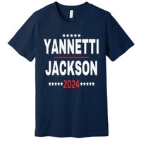 Yannetti Jackson 2024 Vote For Your Favorite Defense Team! Premium T-Shirt