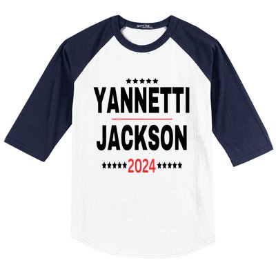 Yannetti Jackson 2024 Vote For Your Favorite Defense Team! Baseball Sleeve Shirt