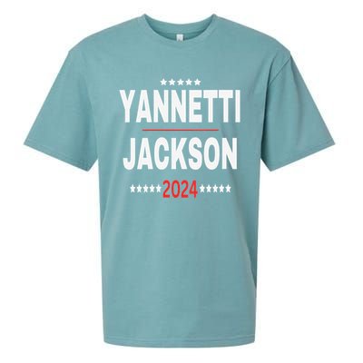 Yannetti Jackson 2024 Vote For Your Favorite Defense Team! Sueded Cloud Jersey T-Shirt