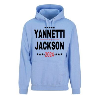 Yannetti Jackson 2024 Vote For Your Favorite Defense Team! Unisex Surf Hoodie