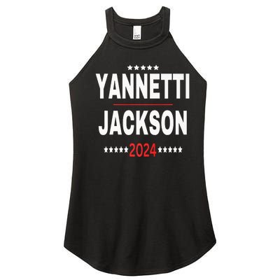 Yannetti Jackson 2024 Vote For Your Favorite Defense Team Women’s Perfect Tri Rocker Tank