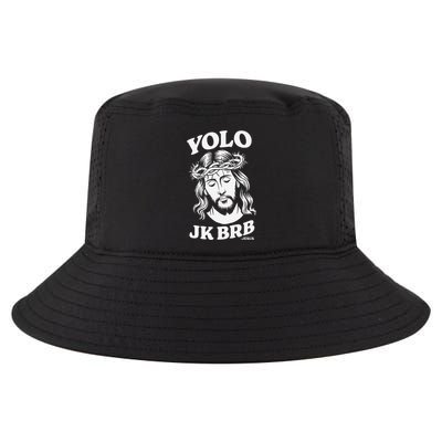 Yolo Jk Brb – Funny Christian Easter Resurrection Jesus Cool Comfort Performance Bucket Hat