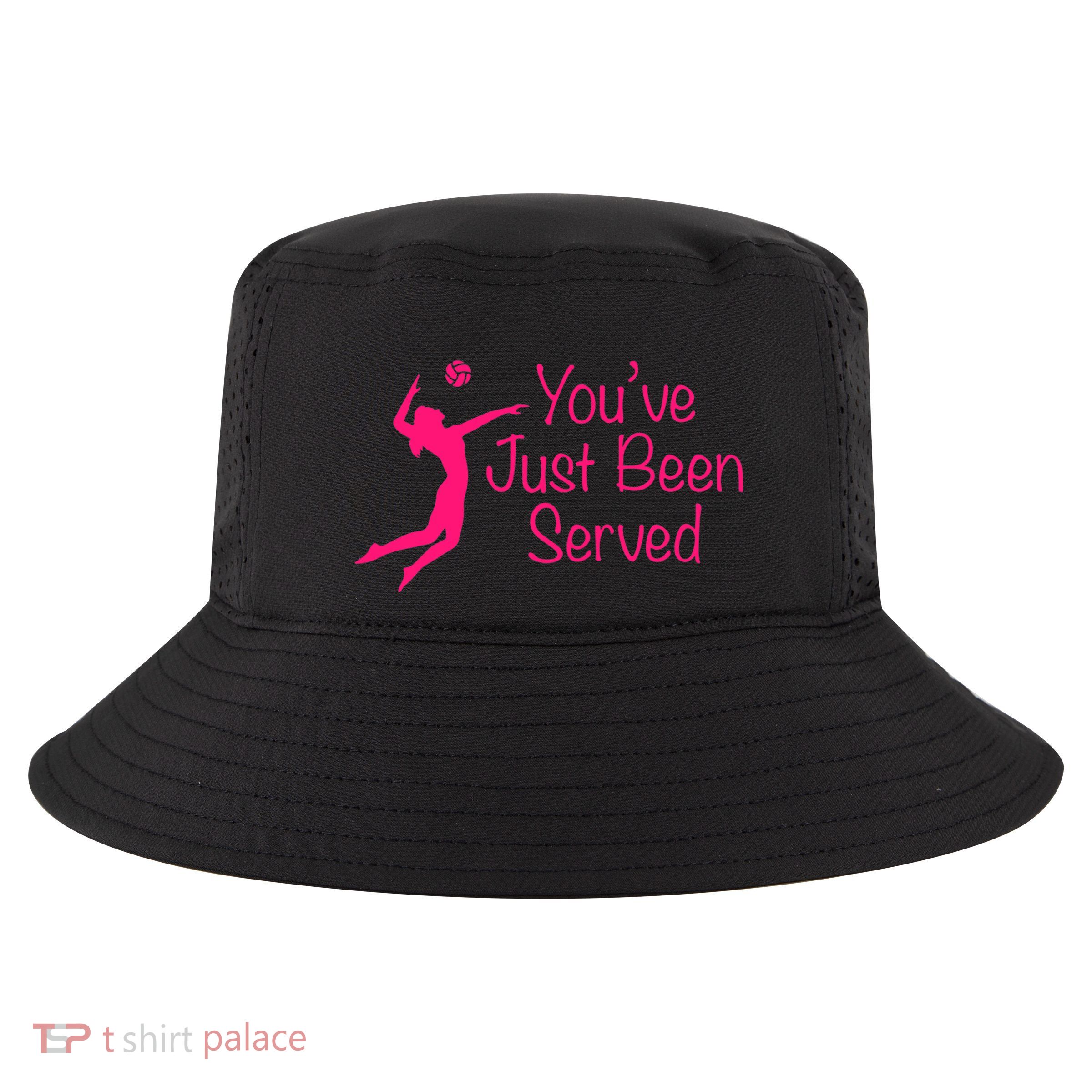 You've Just Been Served Volleyball Cool Comfort Performance Bucket Hat