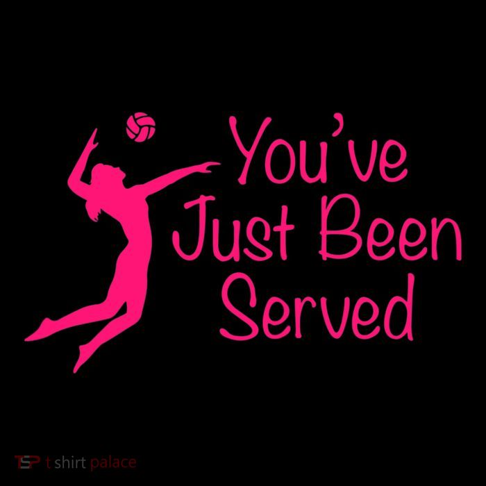 You've Just Been Served Volleyball Drawstring Bag