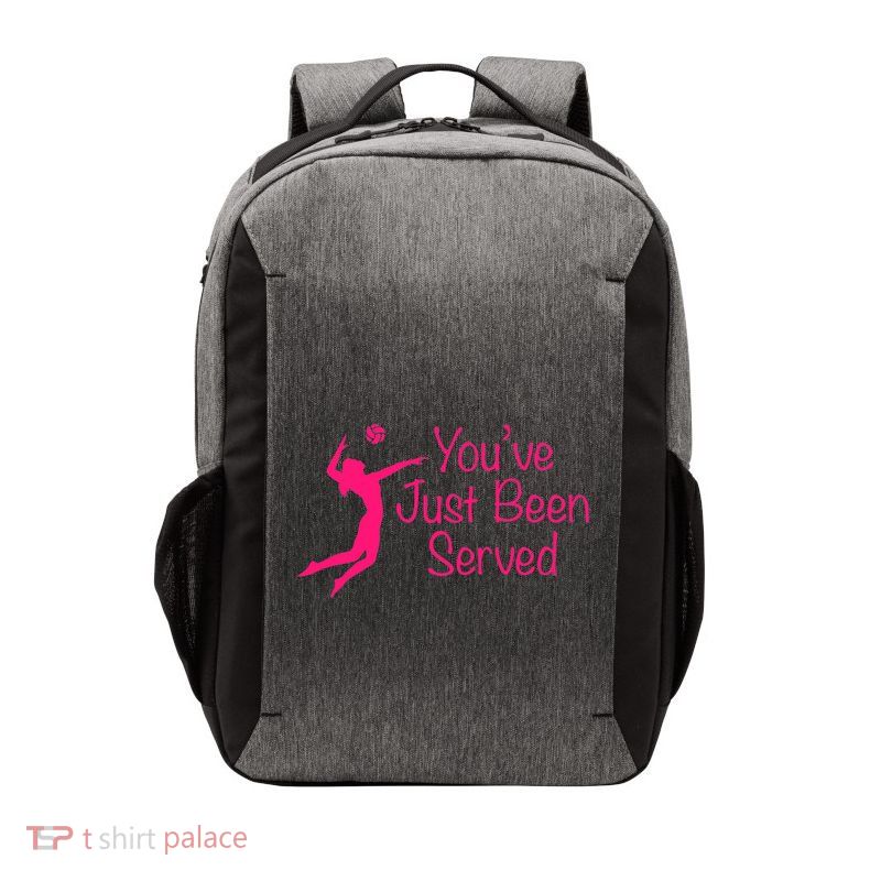 You've Just Been Served Volleyball Vector Backpack