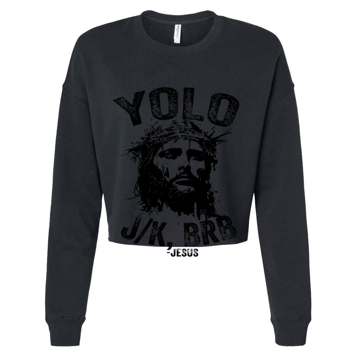 Yolo Jk Brb Jesus Funny Resurrection Christians Easter Day T-Shirt
