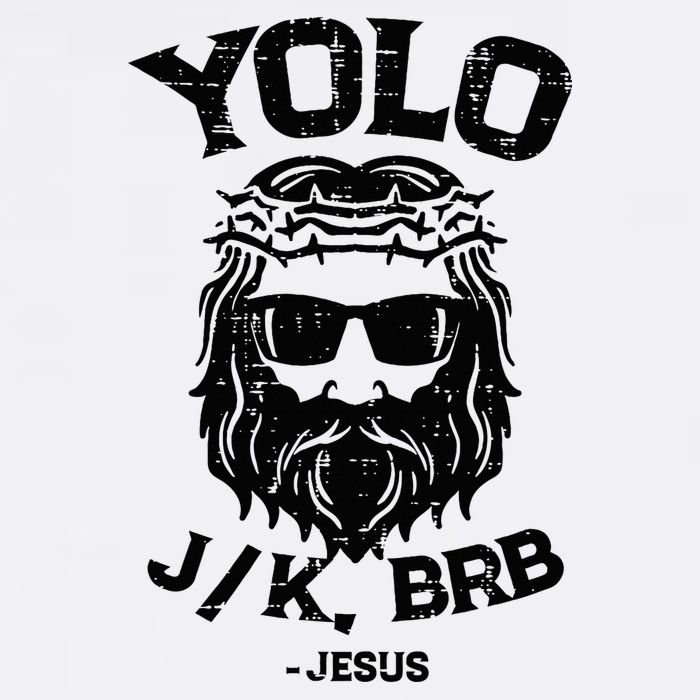 Yolo Jk Brb Jesus Funny Easter Day Ressurection Christians Wool Snapback Cap