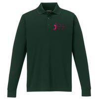 You've Just Been Served Volleyball Performance Long Sleeve Polo