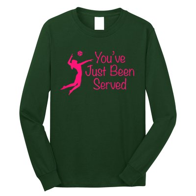 You've Just Been Served Volleyball Long Sleeve Shirt