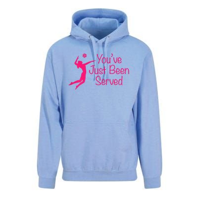 You've Just Been Served Volleyball Unisex Surf Hoodie