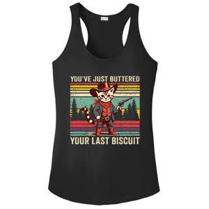 YouVe Just Buttered Your Last Biscuit Western Cowboy Cat Ladies PosiCharge Competitor Racerback Tank