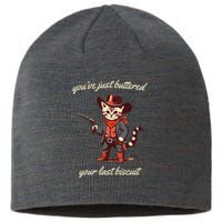 Youve Just Buttered Your Last Biscuit Western Cat Cowboy Sustainable Beanie