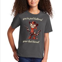 Youve Just Buttered Your Last Biscuit Western Cat Cowboy Kids T-Shirt
