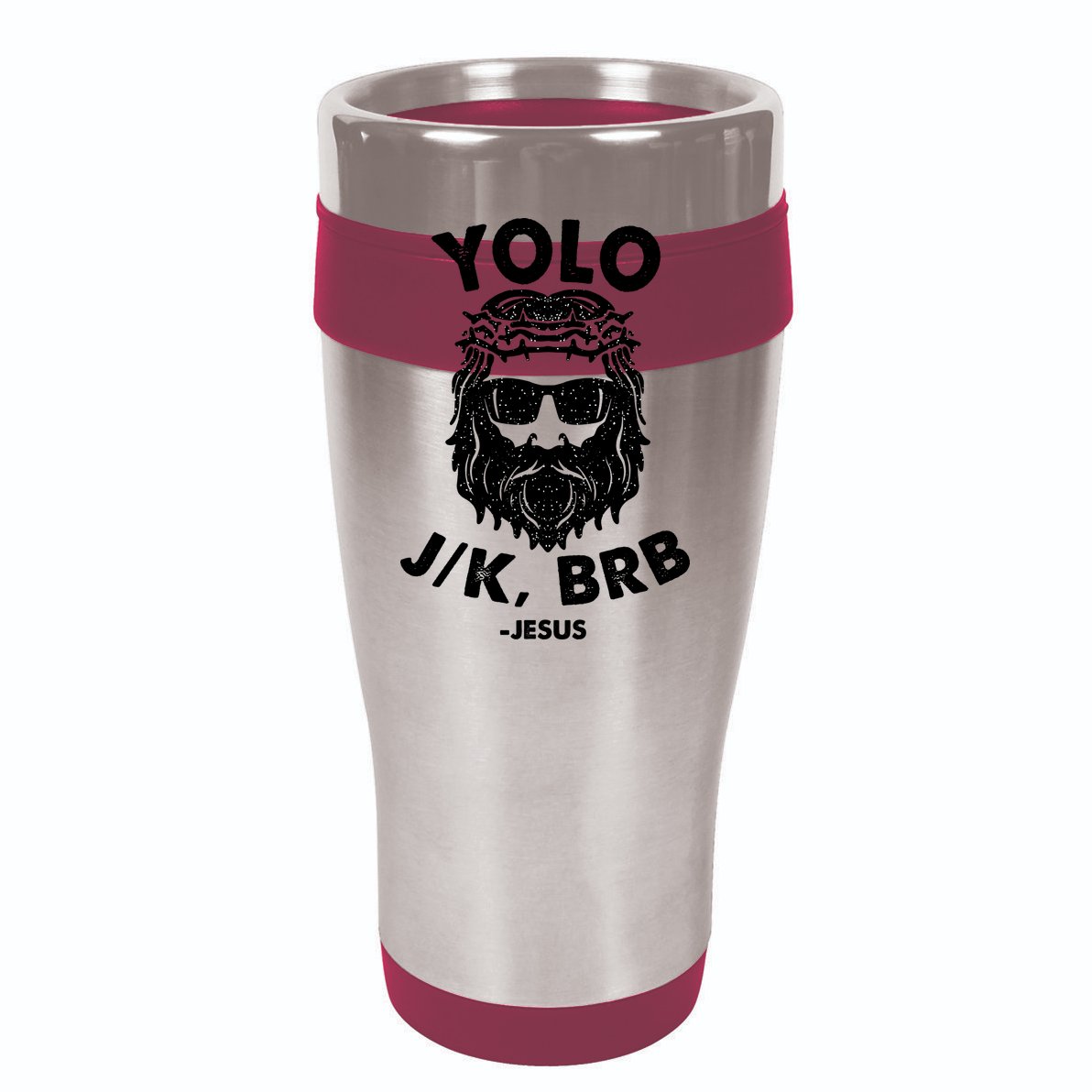 Yolo JK BRB Jesus Resurrection Funny Christian Hat
