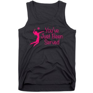 You've Just Been Served Volleyball Tank Top