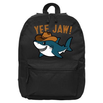 Yee Jaw Cowboy Old Western Shark 16 in Basic Backpack