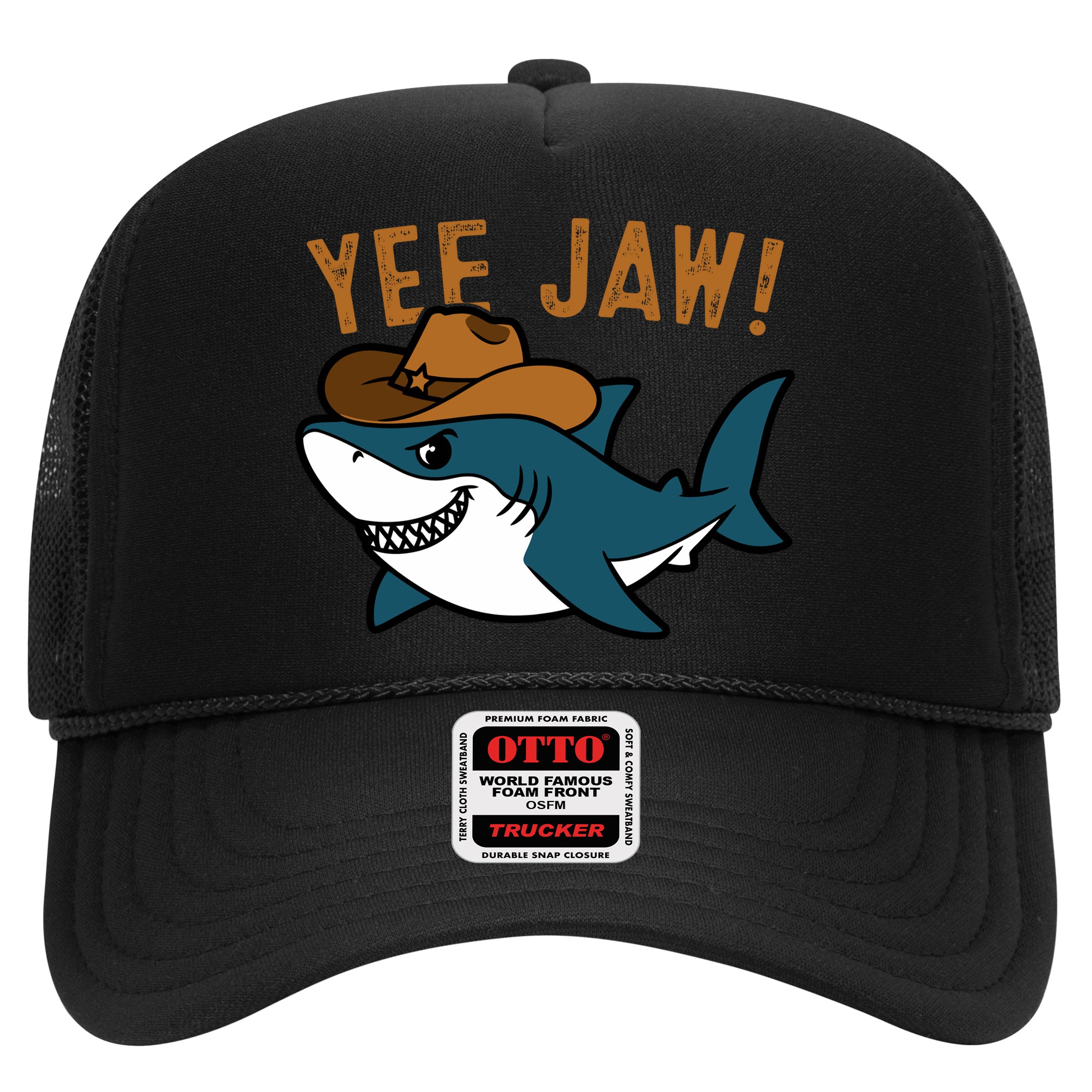 Yee Jaw Cowboy Old Western Shark Hat