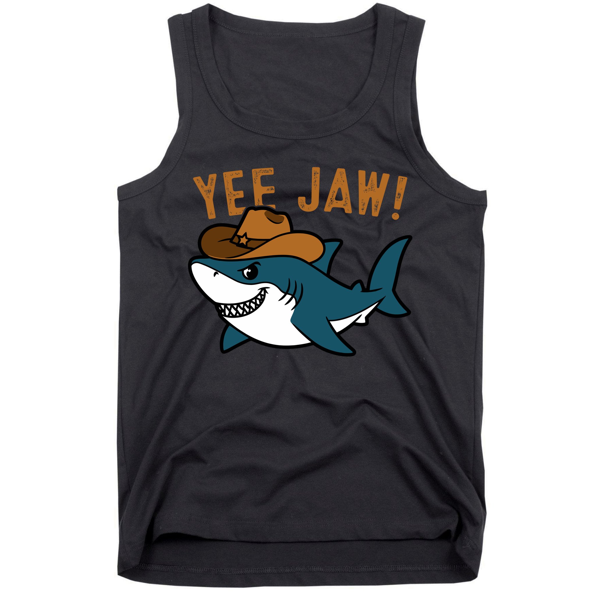 Yee Jaw Cowboy Old Western Shark Tank Top