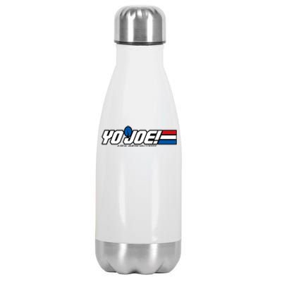 Yo Joe! Coffee Stainless Steel Insulated Water Bottle