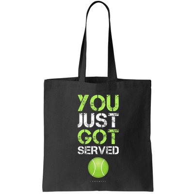 You Just Got Served Tennis Funny Tennis Gift Bag
