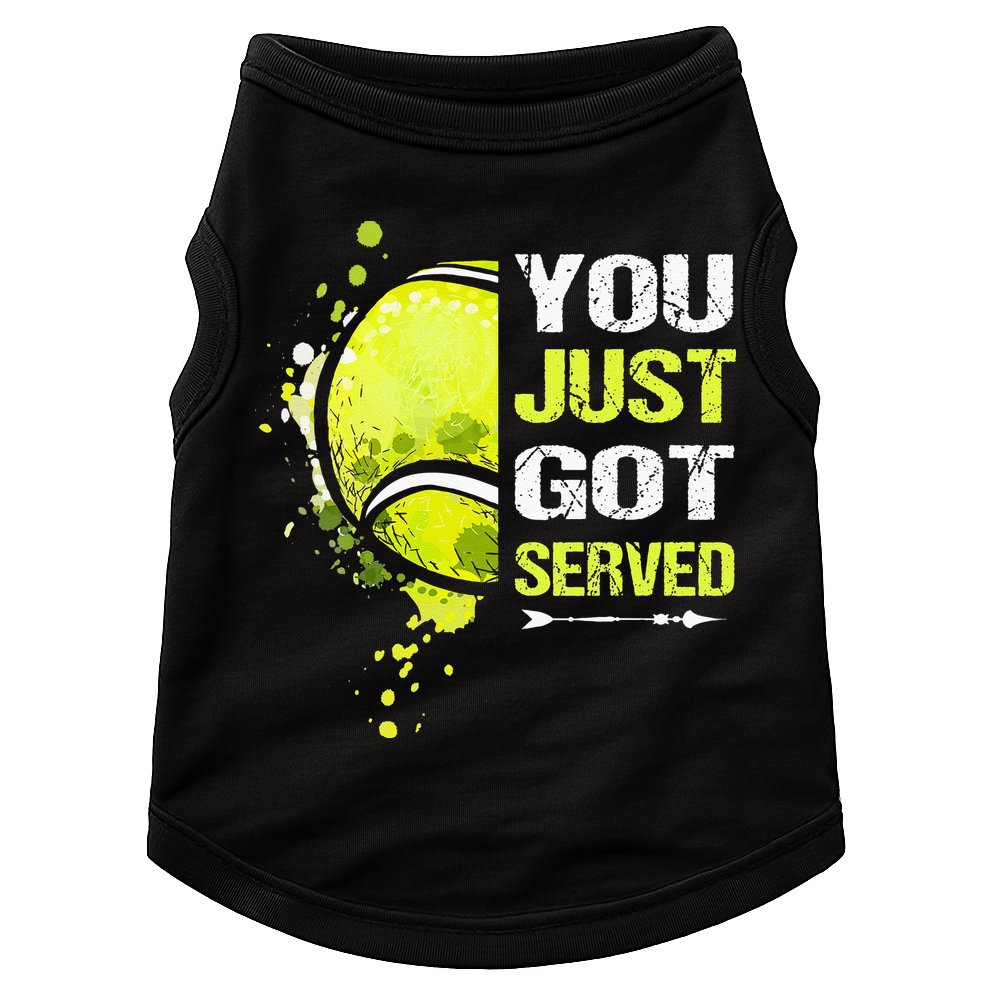 You Just Got Served Tennis Doggie Tank