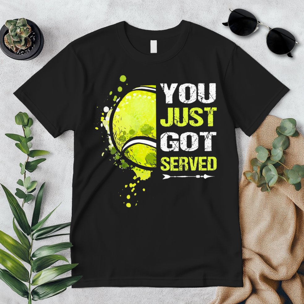 You Just Got Served Tennis Premium T-Shirt