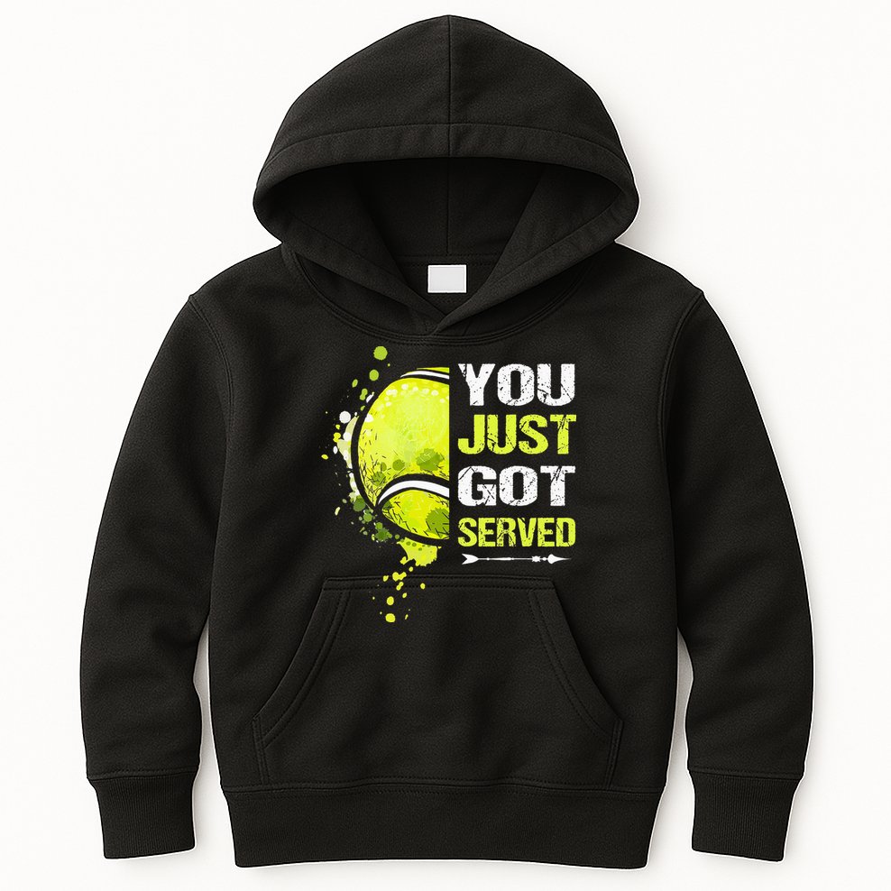 You Just Got Served Tennis Kids Hoodie
