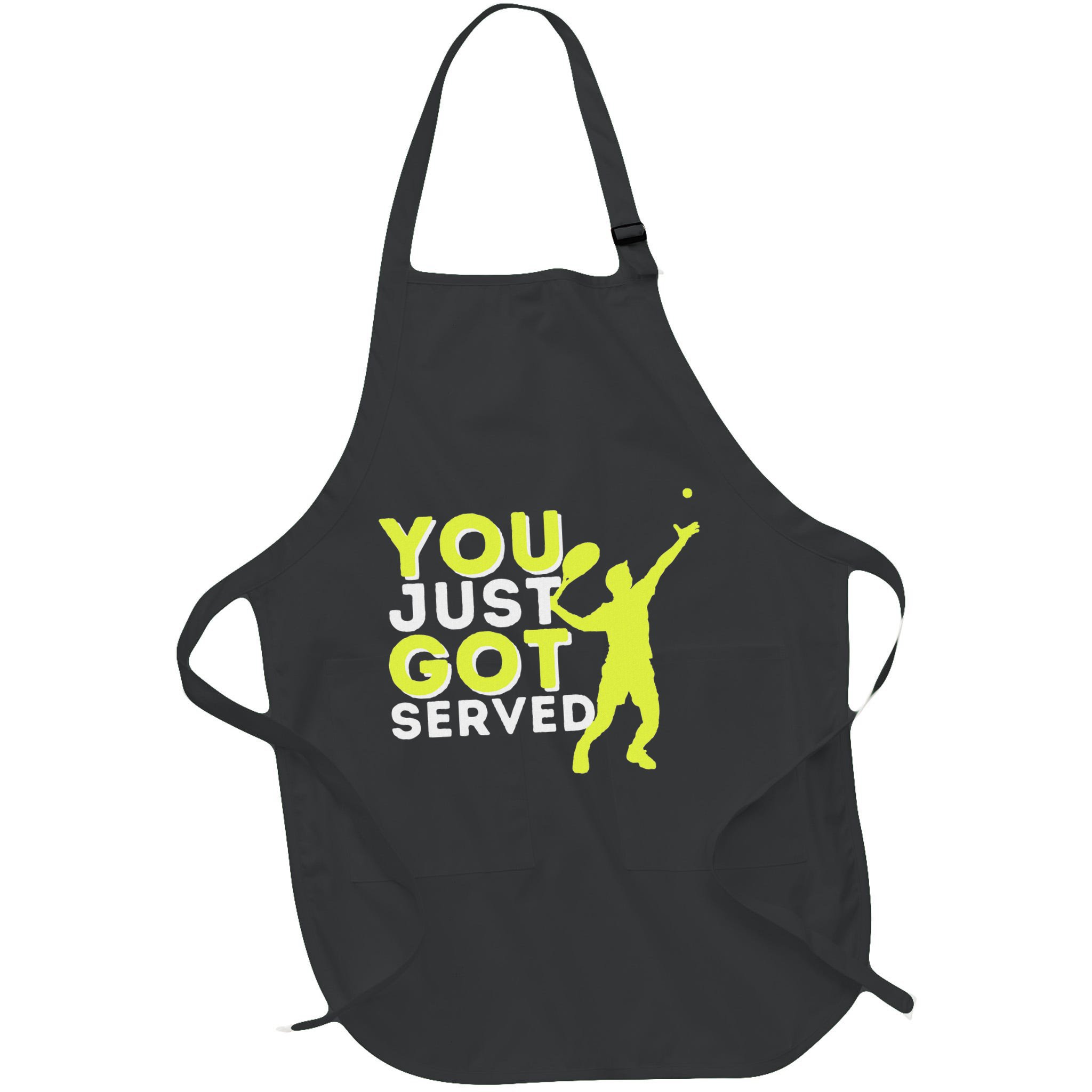 You Just Got Served Funny Tennis Player & Tennis Coach Apron
