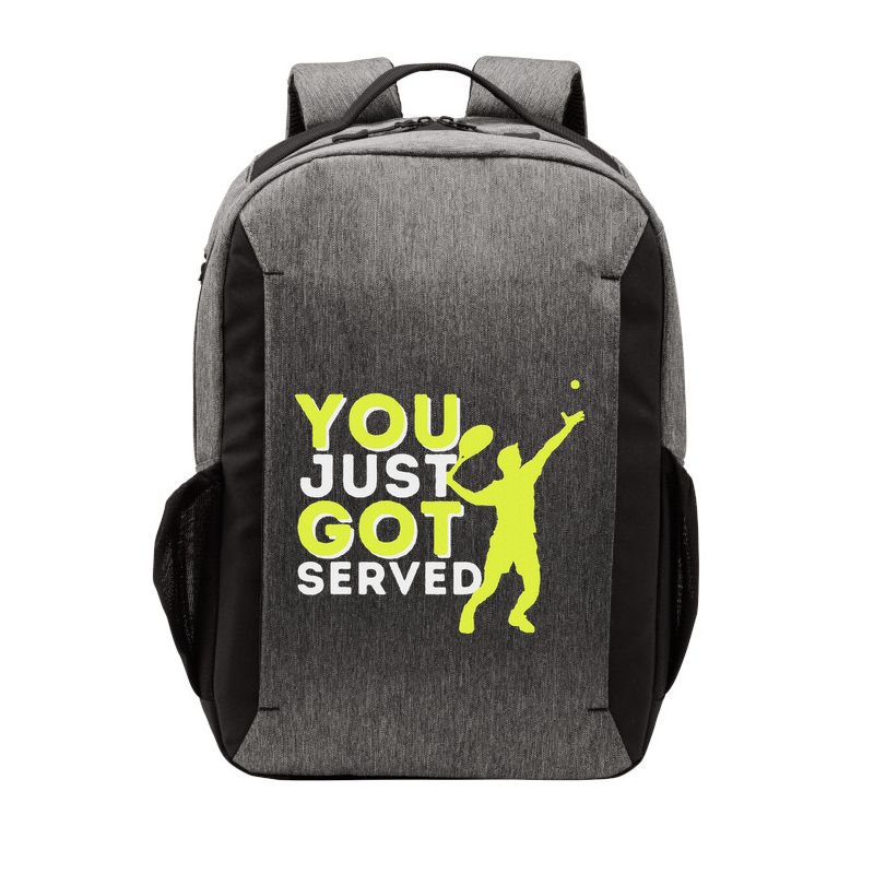 You Just Got Served Funny Tennis Player & Tennis Coach Vector Backpack