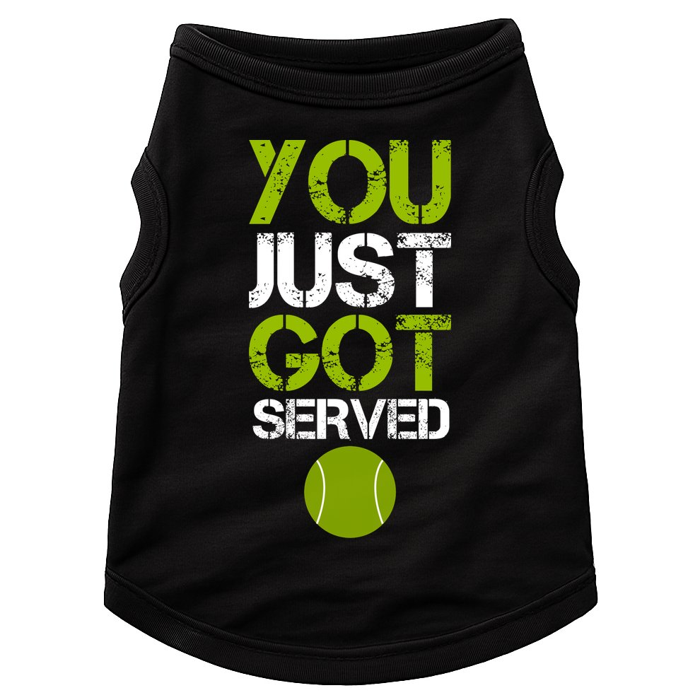 You Just Got Served Tennis Player Doggie Tank