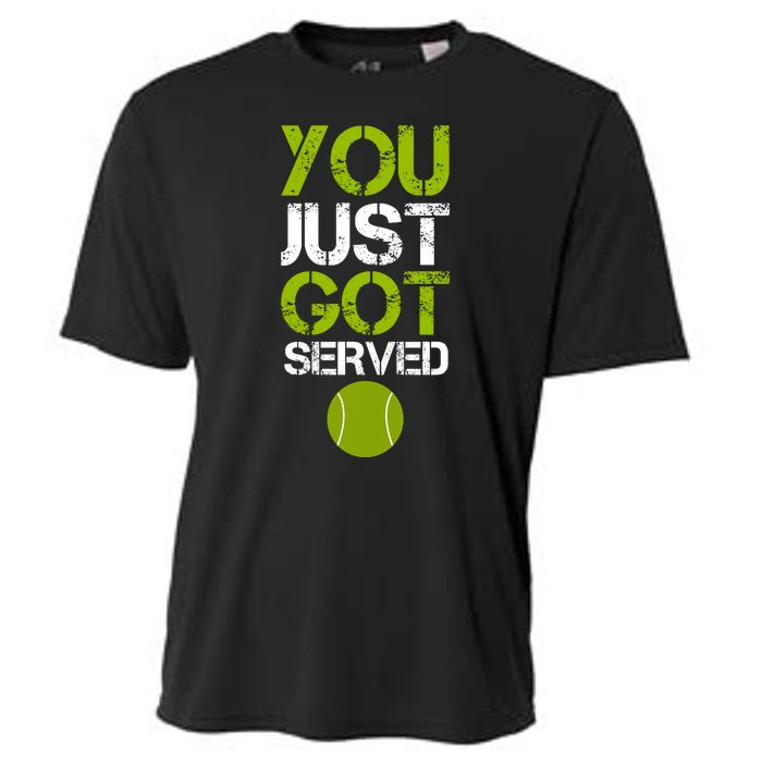 You Just Got Served Tennis Player Cooling Performance Crew T-Shirt