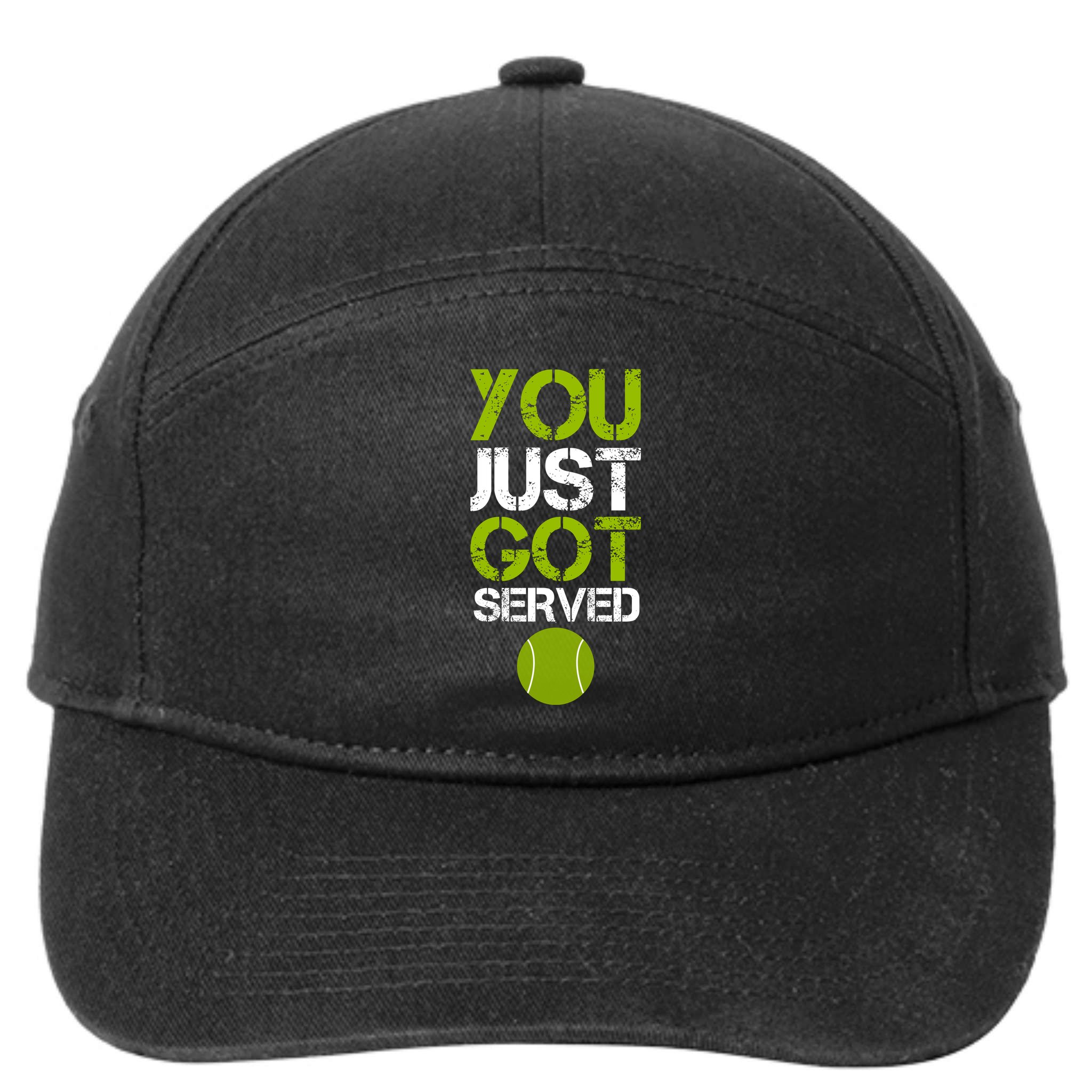 You Just Got Served Tennis Player 7-Panel Snapback Hat