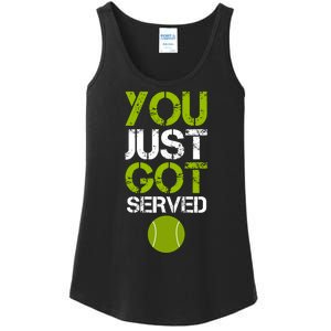 You Just Got Served Tennis Player Ladies Essential Tank